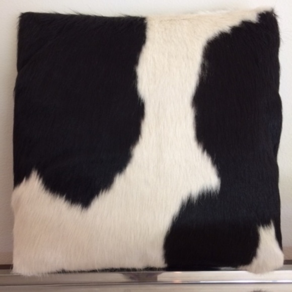 Coach Other - ❤️*COACH Cow Hide Pillow Cover and insert Pillow*Vintage Never Used